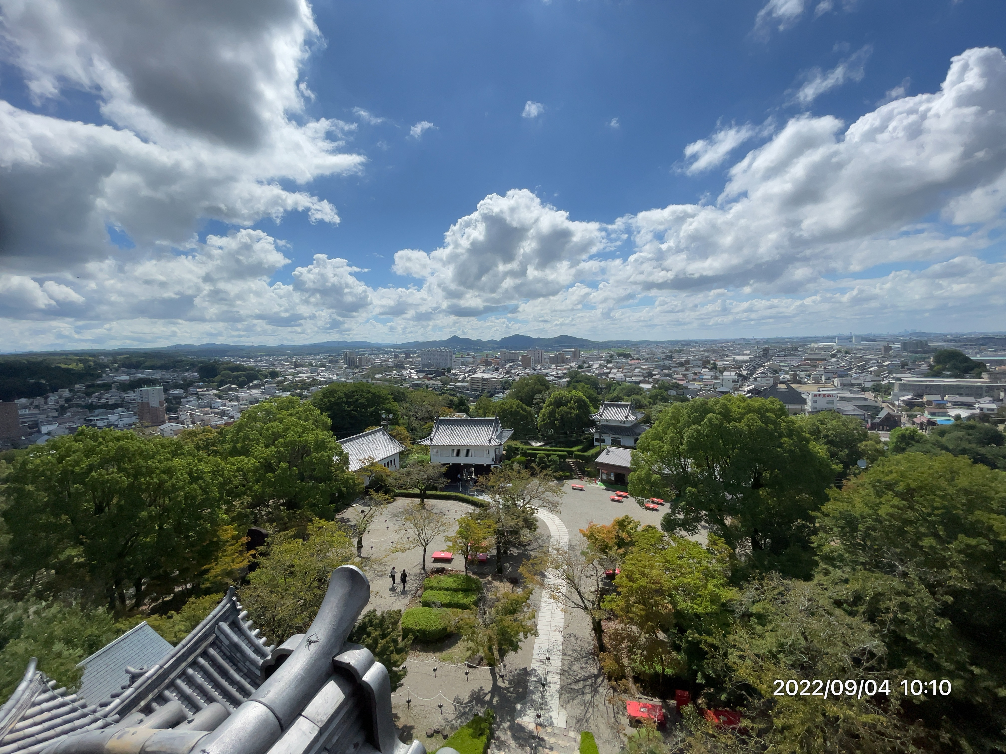 犬山城からの景色